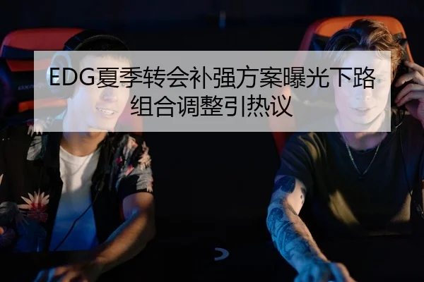 EDG夏季转会补强方案曝光下路组合调整引热议